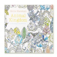 Carte de colorat adulti Animal Kingdom