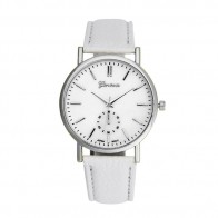 Ceas Quartz Geneva Classic-silver - alb