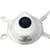 Set 5 bucati Masca protectie conica FFP3 cu Valva respiratorie si filtrare &ge; 99% Certificata CE, Anstar