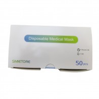 Set 50 bucati Masti chirurgicale medicale tip IIR de unica folosinta, filtrare BFE &ge; 98% Certificate CE
